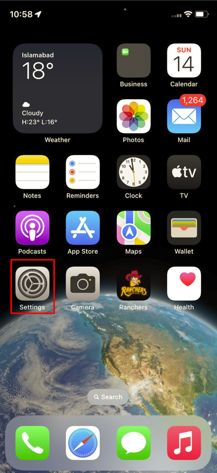 iphone screenshot settings