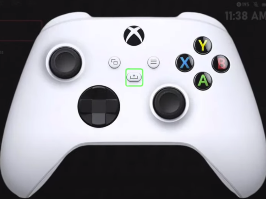 xbox share button